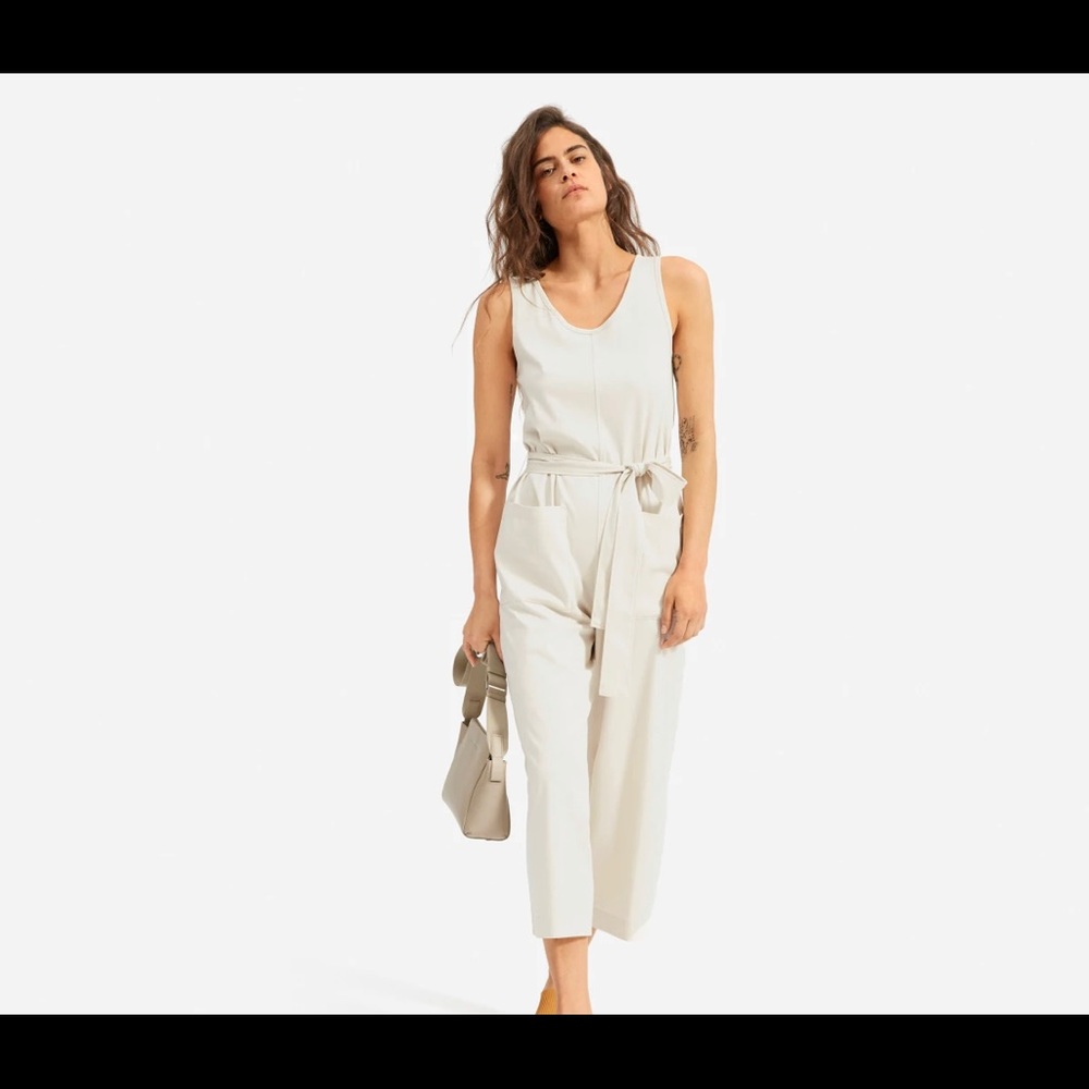 Everlane cotton jumpsuit